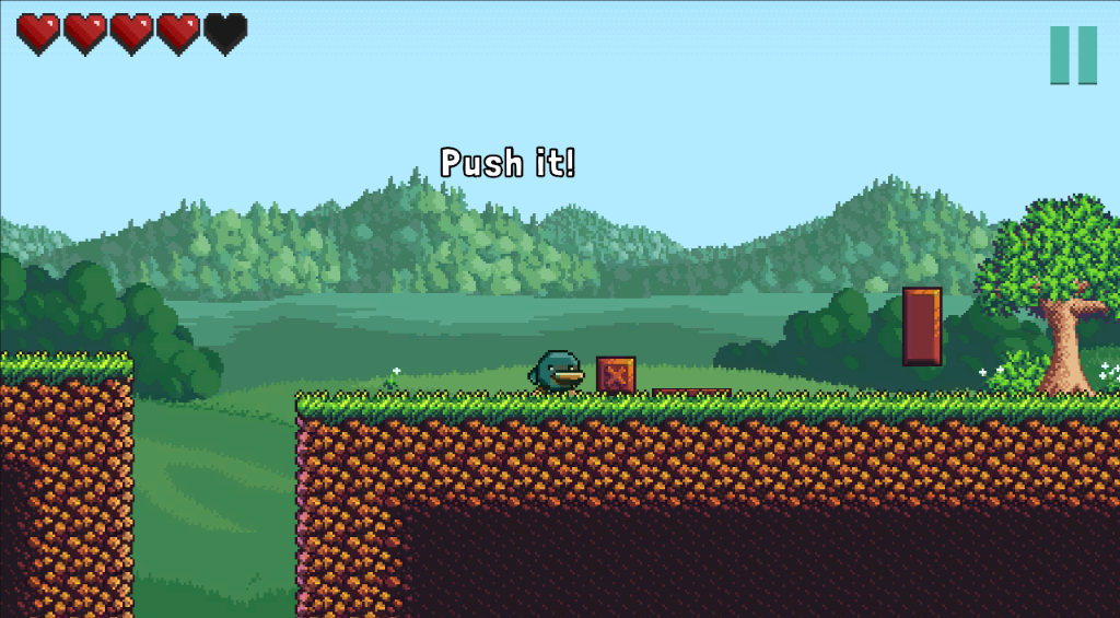 MICRORUN Screenshot - Push puzzle